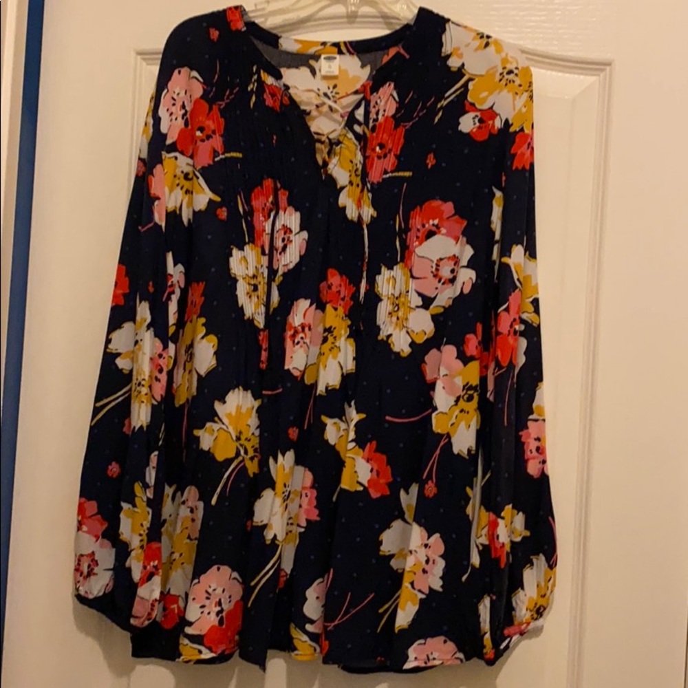 Floral Old Navy Blouse